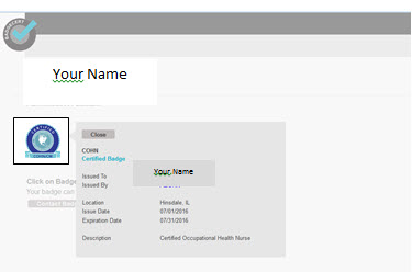 OHN Digital Badge