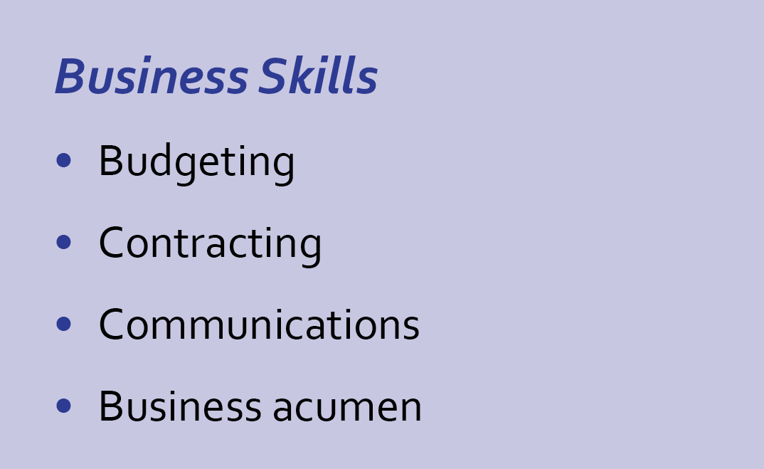 Business text